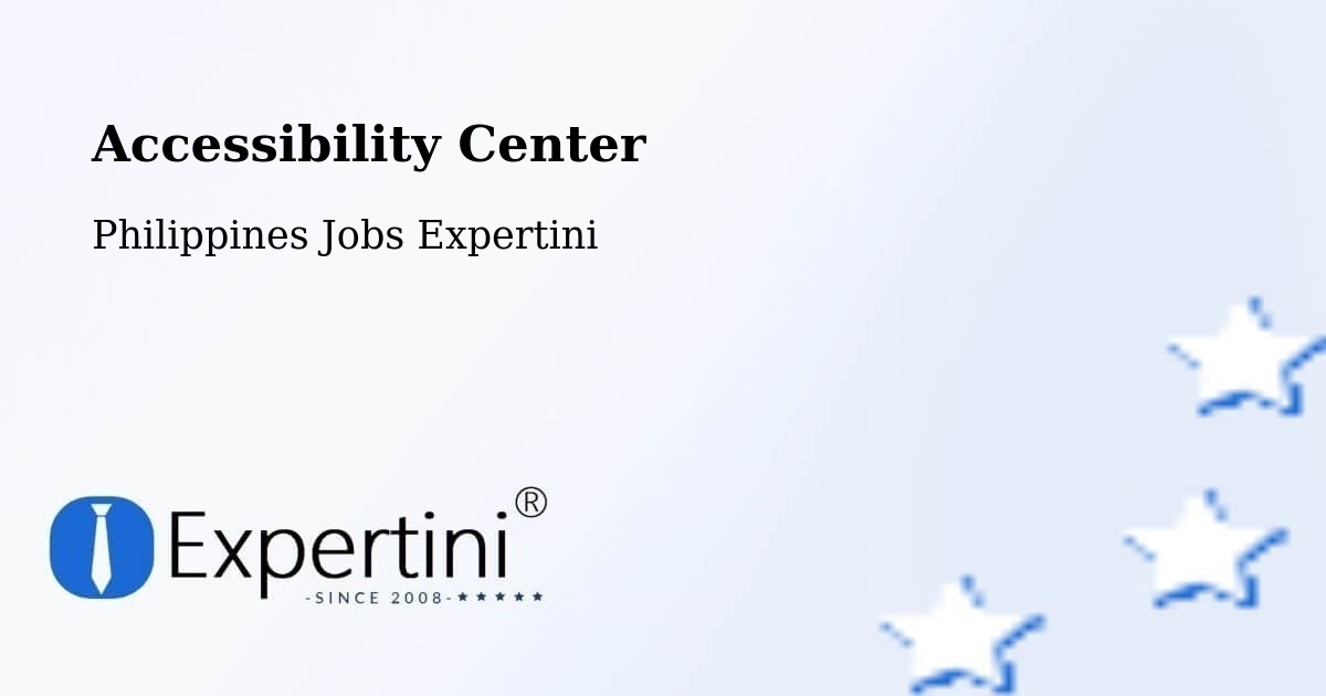 Accessibility Statement – Taguisa - Philippines Jobs Expertini