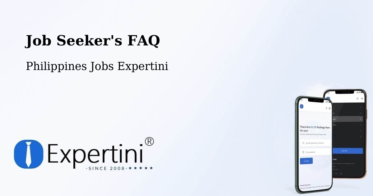 Job Seeker FAQ – Taguisa - Philippines Jobs Expertini