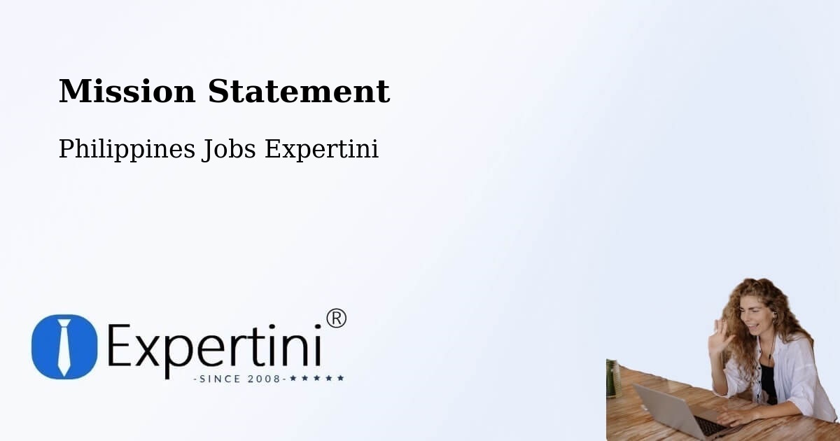 Corporate Mission – Taguisa - Philippines Jobs Expertini