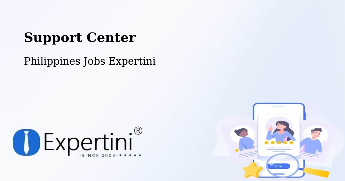 Support Services – Taguisa - Philippines Jobs Expertini